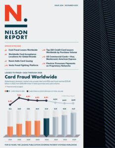 Card Fraud Losses Worldwide in 2022 - Nilson Report