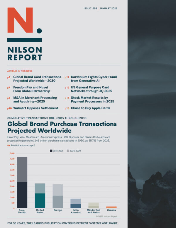 The Current Issue - Nilson Report